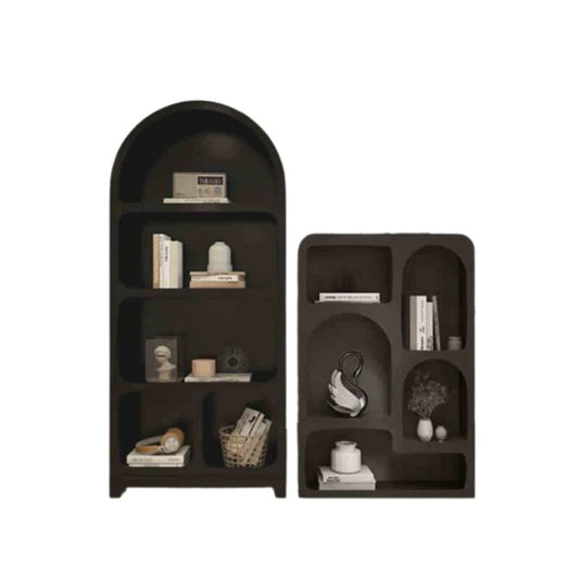 Arched cabinets, bookcases, lockers, cave cabinets, lattice cabinets, living rooms, Nordic cream display cases