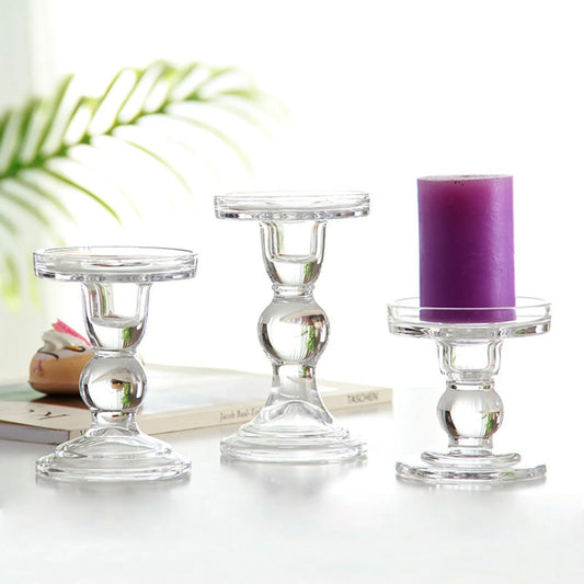 European Style Candlestick Elegant & Classic Candle Holders for Home Party Engagement Wedding