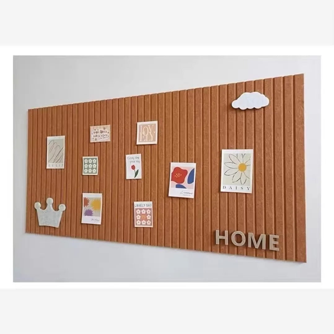 Thickened Decorative Felt Cork Board DIY Wall Stickers Office Kindergarten School Living Room Background Photos Message Display