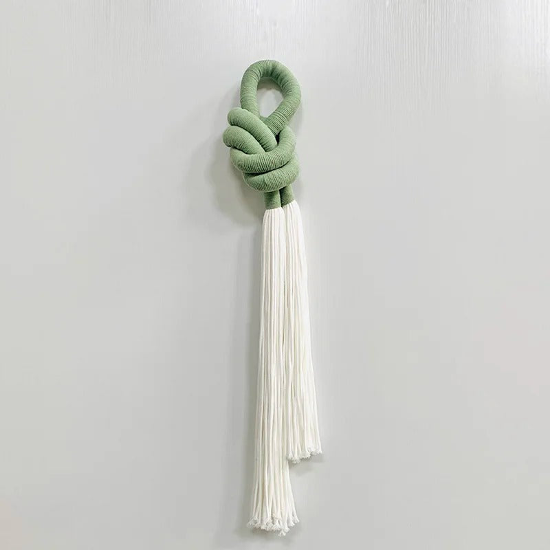 Mid Century Fiber Tassel Tapestry Macrame Bubble Wall Hangings Design Art Home Wall Decor for Home Luxury Decoration
