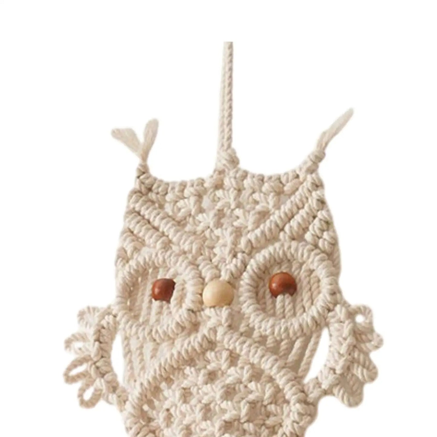 Owl Macrame Tapestry Woven Wall Hanging Pendant Ornament Woven Bohemian Tapestry