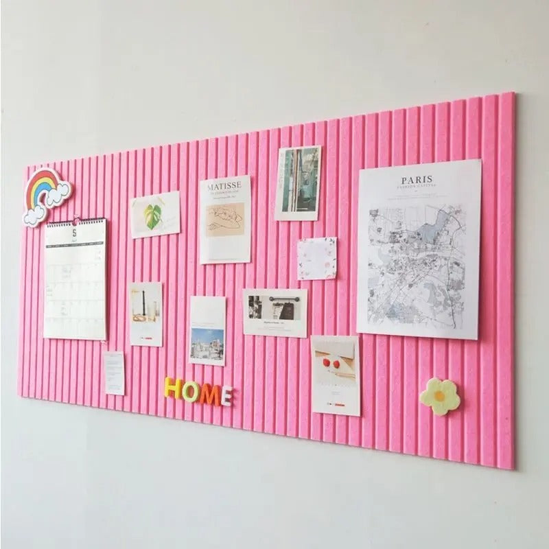 Thickened Decorative Felt Cork Board DIY Wall Stickers Office Kindergarten School Living Room Background Photos Message Display