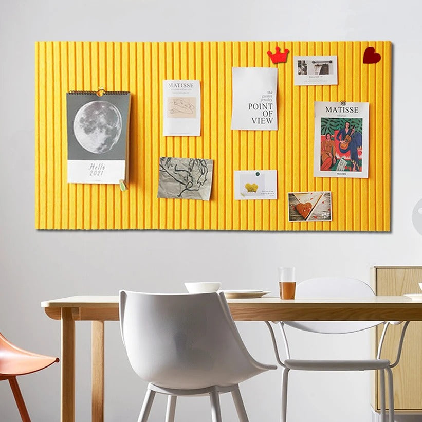Thickened Decorative Felt Cork Board DIY Wall Stickers Office Kindergarten School Living Room Background Photos Message Display